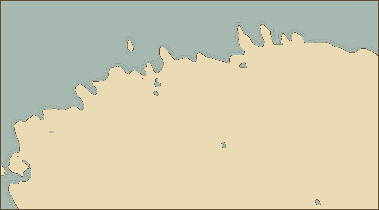 Map of northern Estonia in the Swedish era
